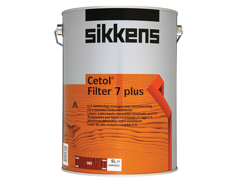 Sikcf Pt L Sikkens Cetol Filter Plus Translucent Woodstain Teak