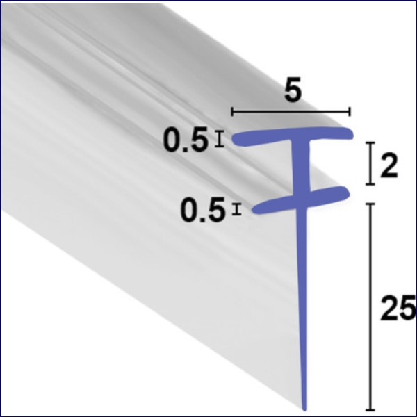 BIF006 | Track / Channel Shower Seal - S10 Supplies