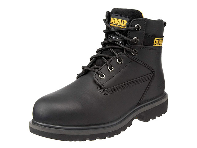black dewalt boots