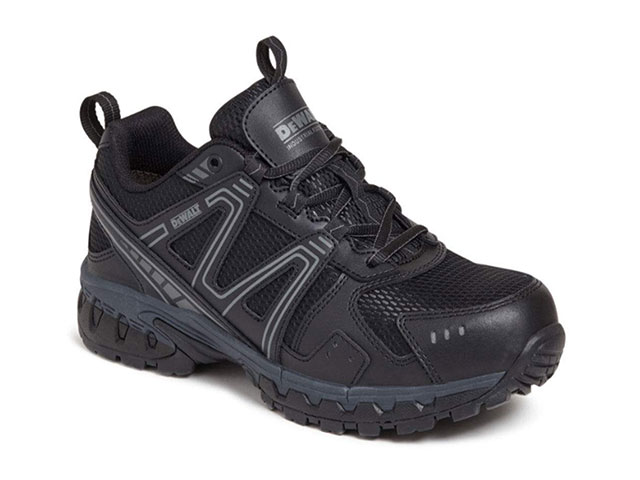 10 Mitre Black Safety Trainers Pair 