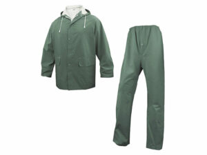 EN304G | RAINSUIT Double Sided PVC-Coated Polyester Green