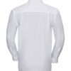 CWPEN934MW | RUSSELL Long Sleeve Easy Care Poplin Shirt White Back