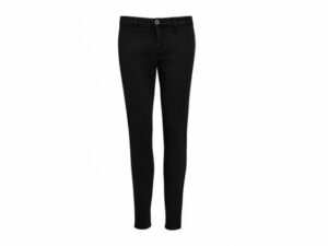 PEN01425 | SOLS Jules Ladies Chino Trousers Black