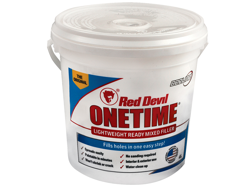 STAHBFOLN40 | Stanley Tools Red Devil Onetime Filler 4 litre - S10 Supplies