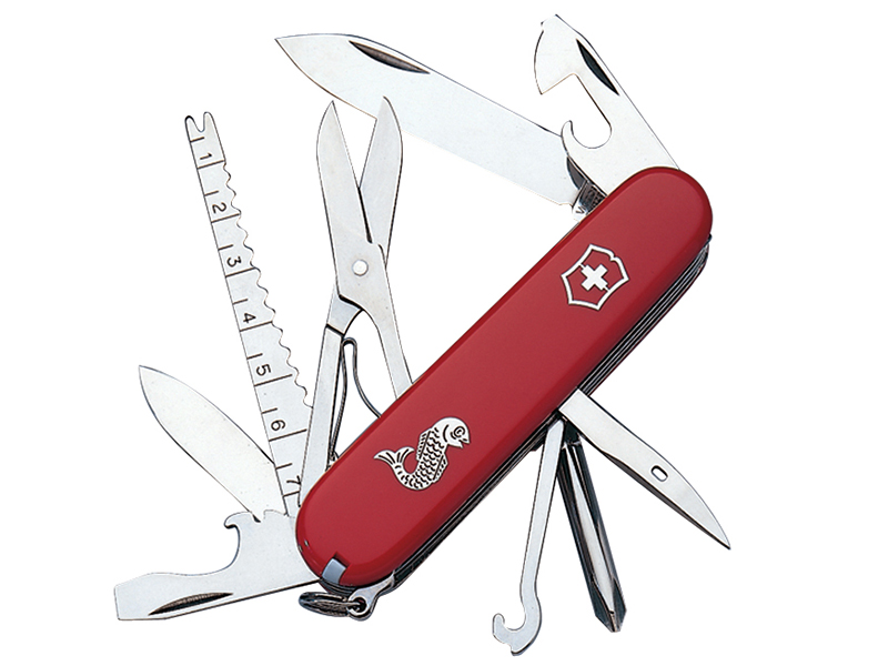 VICFISH | Victorinox Fisherman Swiss Army Knife Red 1473372 - S10 Supplies