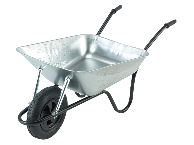 WALEAGVPDD | Walsall 85L Galvanised Easi-Load Builders Wheelbarrow ...