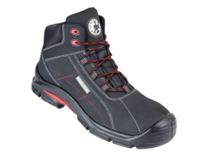 BR4211 | BUTEO S3 Metal Free Composite Safety Boot with Red Stitch - Black