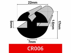 CR006 | 5 x 1.6mm Claytonrite glazing seal (Sold per metre)