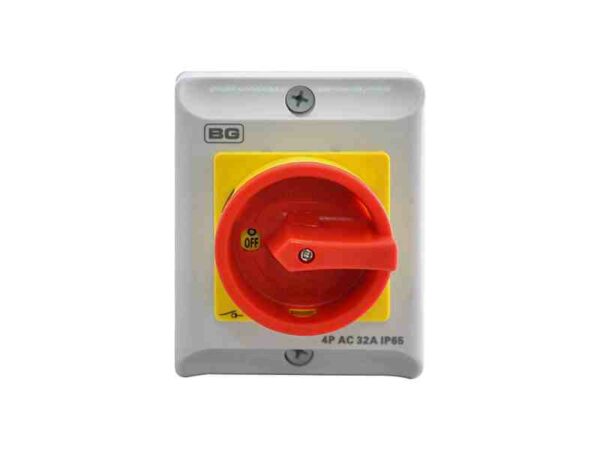 BGCPRSD432 | BG CPRSD432 4-Pole Rotary Isolator Switch IP65