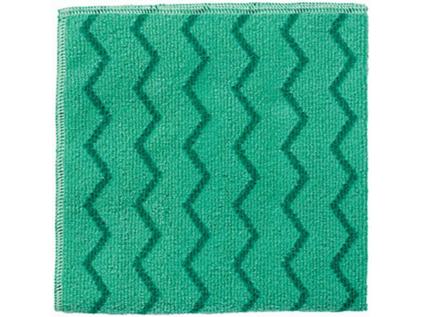 Rubbermaid Commercial Products HYGEN Microfibre Cloth Green